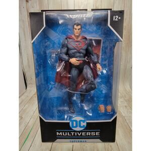 DC Multiverse 7-INCH RED SON SUPERMAN ACTION FIGURE McFarlane Toys